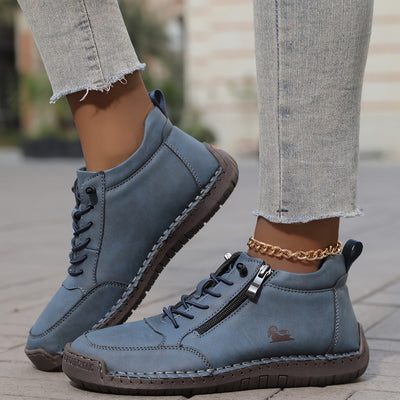 KRYSTYNA | Eleganckie Ortopedyczne Półbuty ze Skóry Naturalnej