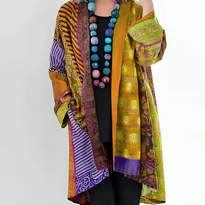 HAILEY | Kolorowy Sweter