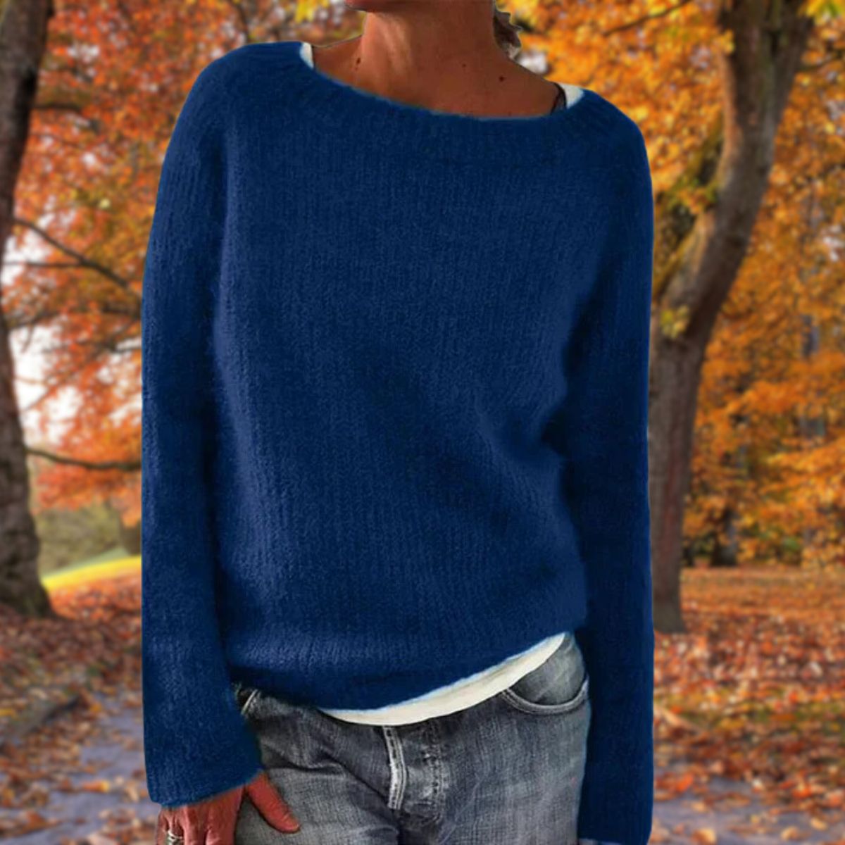 LIETTA |  Elegancki klasyczny sweter