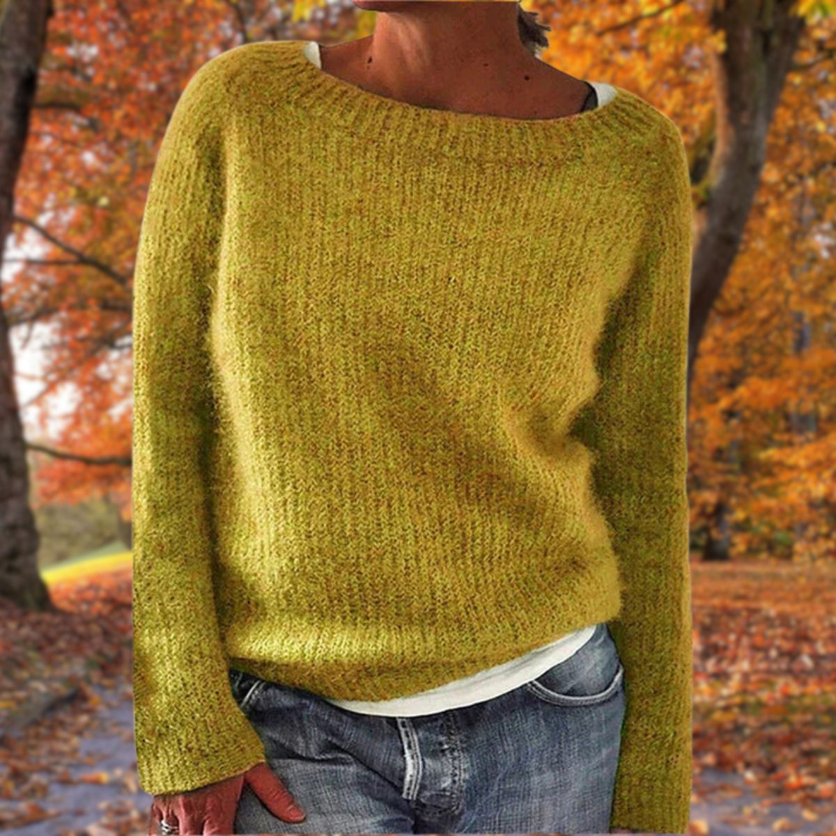 LIETTA |  Elegancki klasyczny sweter