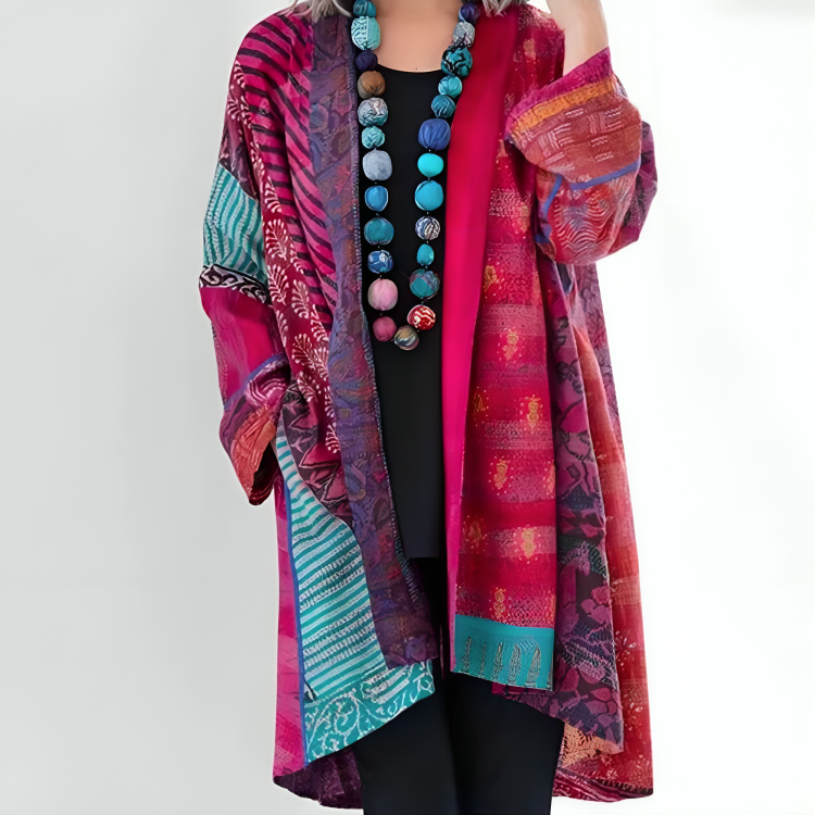 HAILEY | Kolorowy Sweter