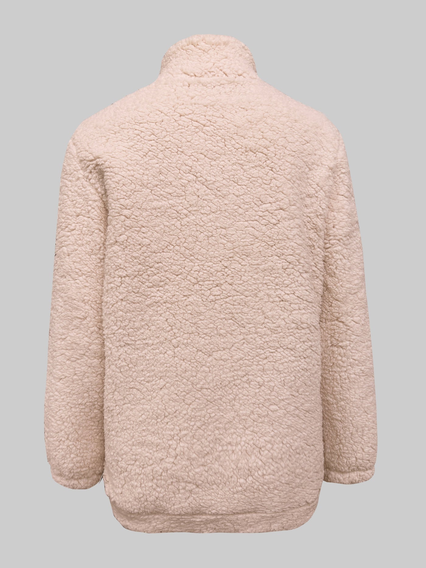 NOREEN | Sweter Teddy z Zamkiem