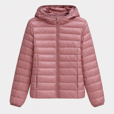 ILONA | Pikowany Płaszcz Wodoodporny