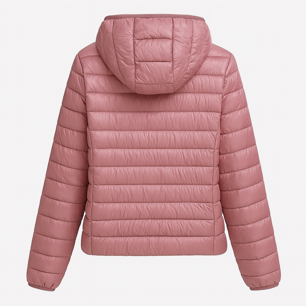 ILONA | Pikowany Płaszcz Wodoodporny