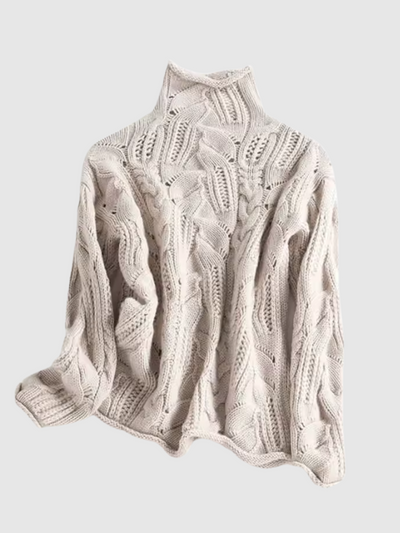 KARLA | Elegancki wełniany sweter