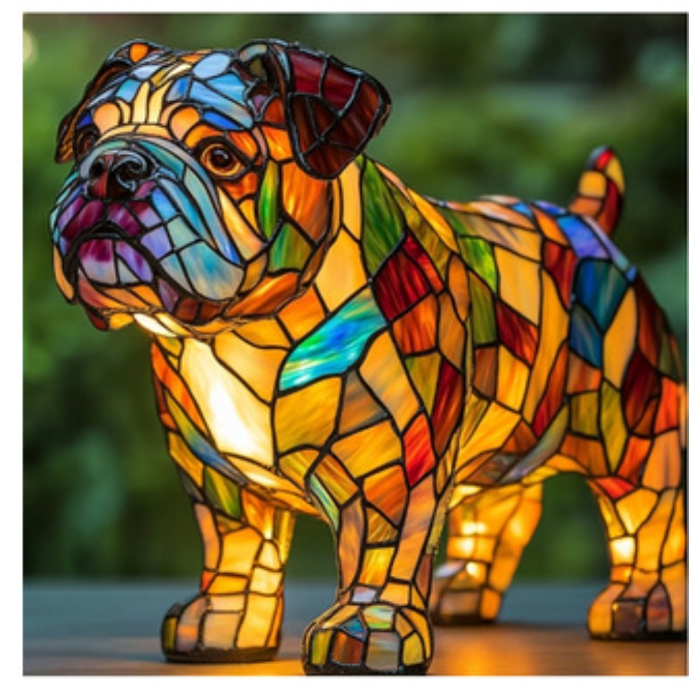 LULU | Urocza lampka buldog