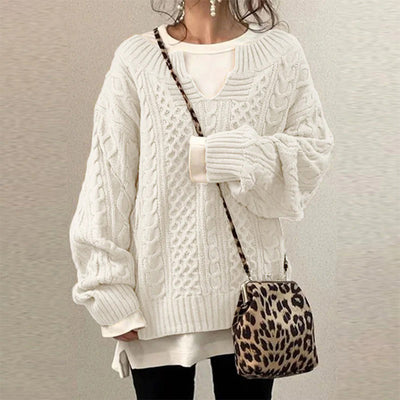 SOFFY | Zimowy sweter Twisted