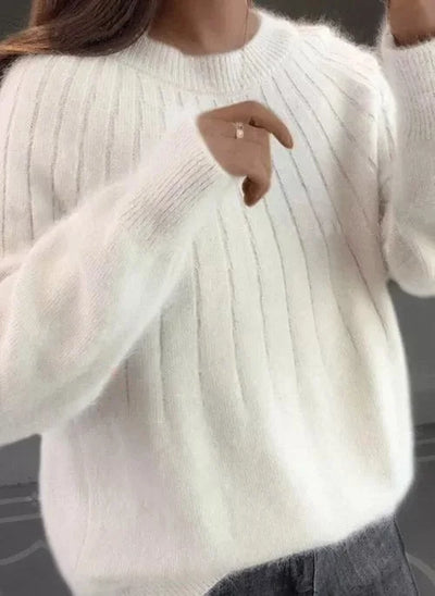SHARON | Sweter dziany