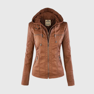 KAROLINA | Skórzana Kurtka Premium na Jesień