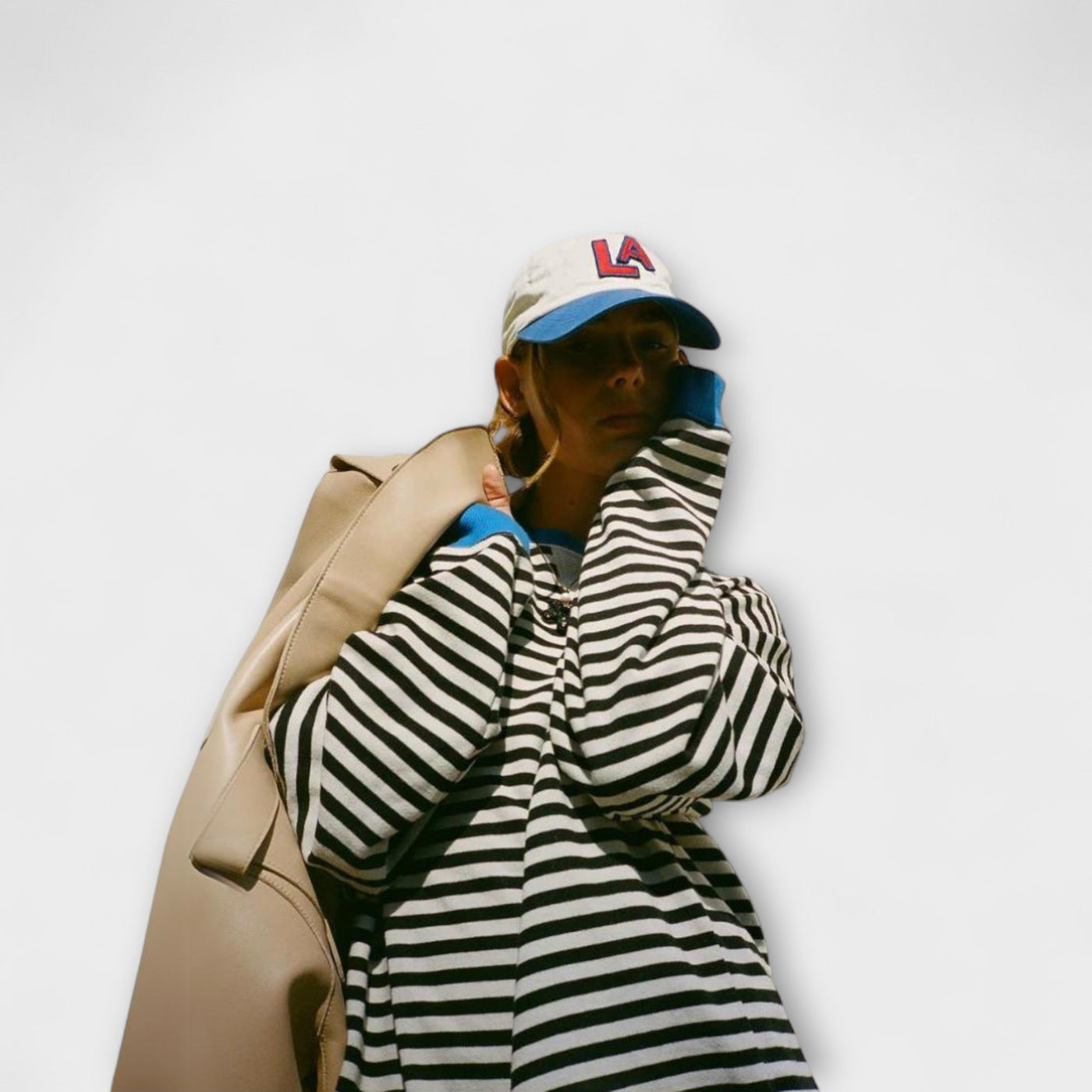 EWA | Pasiasty oversize sweter