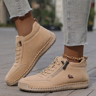 KRYSTYNA | Eleganckie Ortopedyczne Półbuty ze Skóry Naturalnej