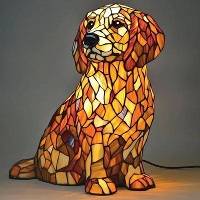 LULU | Słodziutka lampka pieseczek Golden Retriever